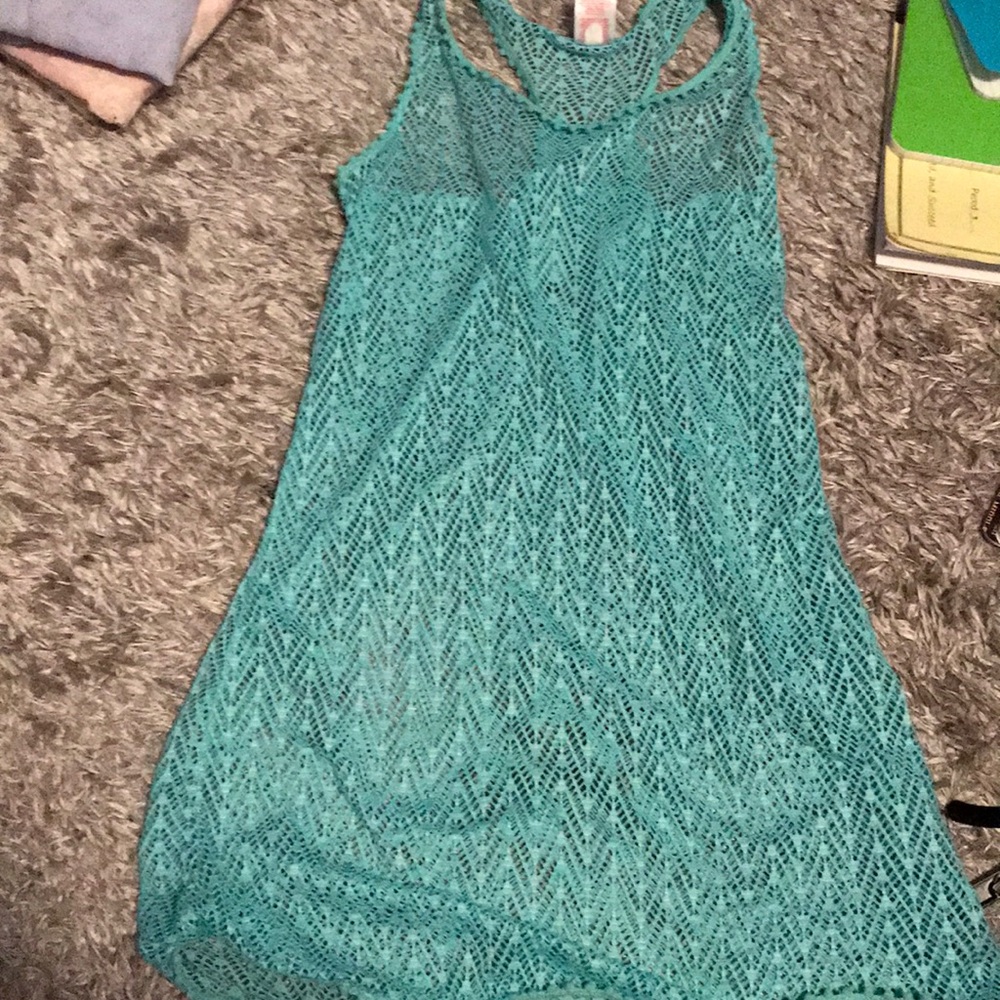Blue cover up!